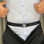 Chemise à ceinture élastique non ald, anti-déformable, meilleure tenue d’affaires Chemise à ceinture élastique non ald, anti-déformable, meilleure tenue d’affaires