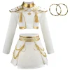 KPop Halloween chasseur de démons Cosplay Costume perruque uniforme idole scène Performance Rumi Mira Zoey Roleplay vêtements de fête KPop Halloween chasseur de démons Cosplay Costume perruque uniforme idole scène Performance Rumi Mira Zoey Roleplay vêtements de fête