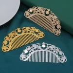 Épingle à cheveux chinoise rétro, peigne à cheveux, plat Hanfu, ornement de cheveux, peigne à cheveux creux sculpté, accessoires pour cheveux exquis, cadeaux