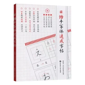 Cahier de calligraphie japonaise cinquante ton Katakana Kanji, Script de pratique, Introduction au livre de base zéro