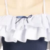 tsukiyuki miyako cosplay fantaisie sexy kawaii été maillot de bain anime jeu bleu archives costume déguisement adulte femmes tenues
