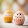 poupée daruma en céramique japonaise, artisanat porte bonheur, ornement de fortune, paysage, décoration de maison, accessoires miniatures, cadeaux