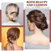 peigne à cheveux de style rétro pour femmes et filles, épingle à cheveux en forme de lune, fourche à cheveux, coiffure, outils de coiffure, accessoires