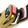sacs de ceinture tactiques d'extérieur, sac à main pour téléphone, pochette de voyage, portefeuille, carte, clé, ceinture, sac de taille, camping, randonnée, chasse, course à pied