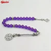 Tasbih – Bracelet en résine violette, accessoires à la mode turque, perles de prière à la main, cadeau Eid misbaha Tasbih – Bracelet en résine violette, accessoires à la mode turque, perles de prière à la main, cadeau Eid misbaha