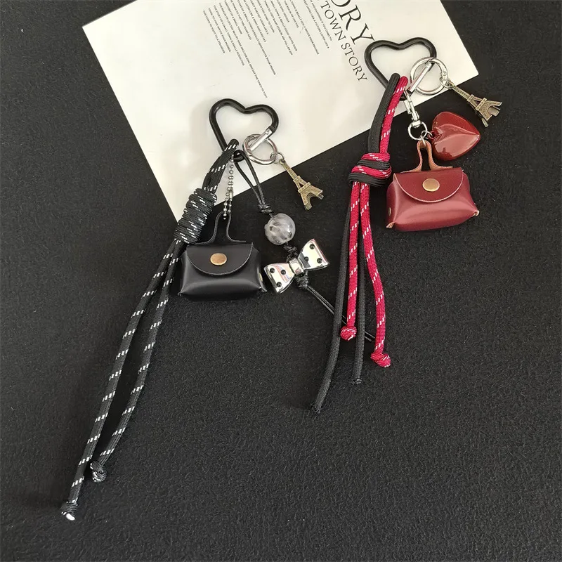 porte clés de voiture à nœud chinois, décoration de sac, accessoires à nœud tissé à la mode porte clés de voiture à nœud chinois, décoration de sac, accessoires à nœud tissé à la mode