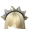 e56a bandeau vintage bandeau magnifique baroque diadèmes à pointes casque divinité