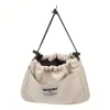 organisateurs de rangement en toile à cordon de serrage, sac de doublure multi poches, sac de rangement de voyage léger et portable 1/2 pièces