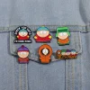 broches de dessin animé kawaii, badges en métal, personnage de dessin animé japonais et coréen, passionnés de cosplay, collection d'épingles à revers non perçantes