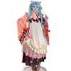 Robe mignonne pour femmes, Costume de Cosplay, Kimono japonais pour la neige Miku, uniformes d&rsquo;halloween, tenues de fête, vêtements Anime sur mesure, 2024