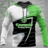 (Kawasaki) sweat à capuche pour homme sweat à capuche Kawasaki sweat à capuche pour femme uniforme de moto vêtements de sport vêtements à capuche de course (Kawasaki) sweat à capuche pour homme sweat à capuche Kawasaki sweat à capuche pour femme uniforme de moto vêtements de sport vêtements à capuche de course