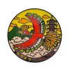 broche bête divine classique japonaise, badge en métal pour cosplay ho oh lugia, sac à dos, vêtements, accessoires de décoration, cadeaux pour fans