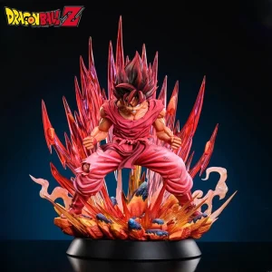 38 cm/14.96in Anime Dragon Ball Figure Kaiouken Goku figurines d&rsquo;action Pvc Statue bureau ornement Collection modèle jouets cadeaux