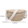sacs de ceinture en velours côtelé pour femmes, sacs de taille, sac à main multi poches, sac de poitrine, sacs à bandoulière, mode décontractée, gels féminins
