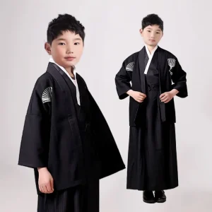 Kimono japonais traditionnel imprimé Floral pour enfants, robe Kimono élégante de Style japonais Sakura pour filles, nouvelle collection asiatique