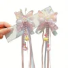 Épingles à cheveux traditionnelles chinoises à pampilles, pinces à cheveux hanfu féeriques step shake, cadeau pour filles