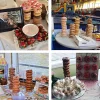 support à beignets en bois, décoration murale de mariage, dessert, support de table à beignets, fournitures de décoration de table pour fête prénatale anniversaire