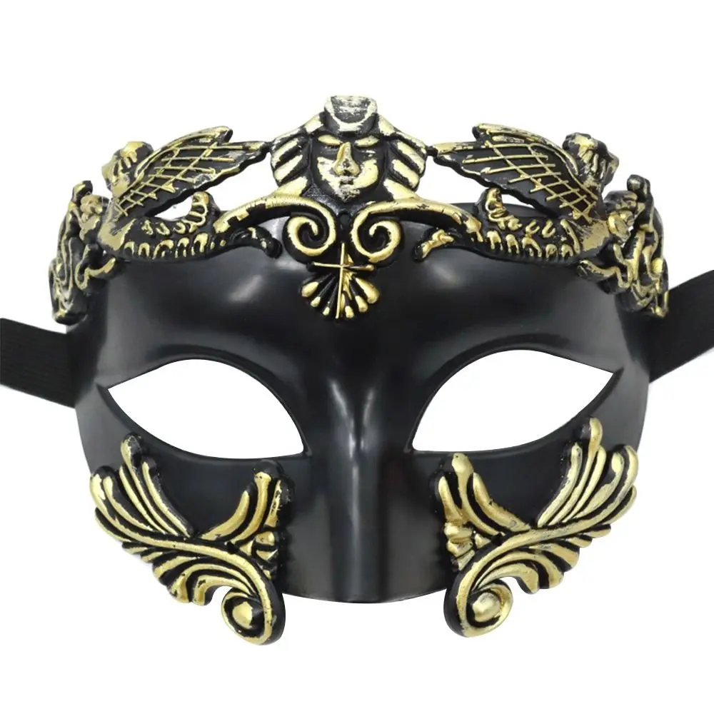 masque d'halloween cosplay à la mode, demi masque grec romain antique, costume de festival vénitien, masque de mascarade pour fête d'halloween masque d'halloween cosplay à la mode, demi masque grec romain antique, costume de festival vénitien, masque de mascarade pour fête d'halloween