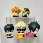 Haikyuu!! Gashapon Anime Figure Modèle Ornements Jouets, HinMiShoyo Kei, Tsukishima Kozporina, Kenma Tetsurou Kuroo