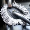 outil de nettoyage de brosse de plumeau de voiture en microfibre multifonctionnelle pour l'intérieur et l'extérieur de la voiture, plumeau lavable pour voiture, maison, cuisine