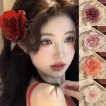 [YOUR] pince à cheveux pivoine rétro français fleurs romantiques pince latérale pince à bec de canard épingle à cheveux femme chapeaux Barrette coiffure de mariée