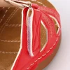 sandales orthopédiques à bout ouvert pour femmes, antidérapantes, respirantes, couleur unie, plates, à clip, adaptées à l'intérieur et à l'extérieur