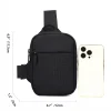 sac de poitrine japonais pour hommes, petits sacs à bandoulière en toile pour hommes, mini écharpe en tissu, sac à main de sport pour téléphone croisé