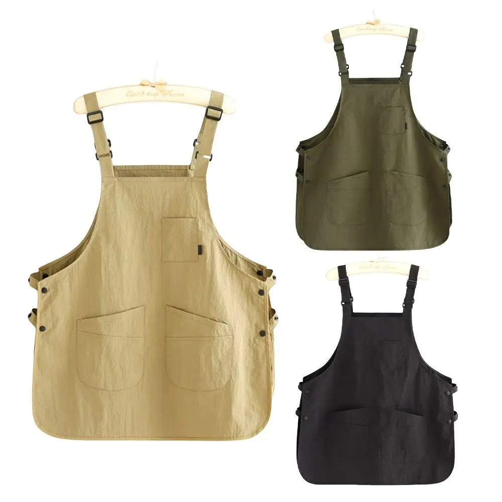 tablier de vêtements de travail de restauration de style japonais, résistant aux taches, pour peinture domestique, vêtements de travail imperméables pour café et barbier tablier de vêtements de travail de restauration de style japonais, résistant aux taches, pour peinture domestique, vêtements de travail imperméables pour café et barbier