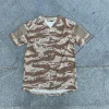 desert tiger stripe vs t shirt tactique à manches courtes à séchage rapide
