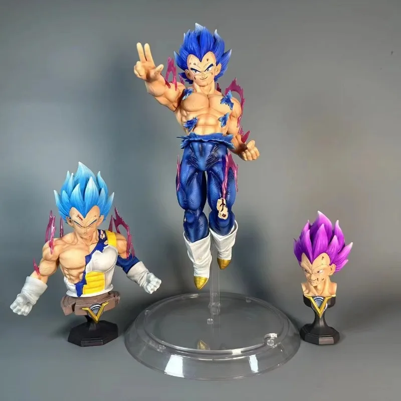 35cm dragon ball figure son goku kakarotto bejita yonsei trois têtes figurines d'anime pvc statue modèle action figurine cadeau jouet 35cm dragon ball figure son goku kakarotto bejita yonsei trois têtes figurines d'anime pvc statue modèle action figurine cadeau jouet