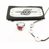 anime naruto kakaxi akatsuki uchiha itachi bandeau collier cosplay accessoire
