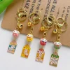 Porte-clés chat porte-bonheur en métal, pendentif de sac, sécurité routière, garde royale, décoration de jardin, cadeau d&rsquo;anniversaire en plein air