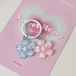 Porte-clés simulé Sakura fleur de cerisier gelée Sakura pendentif porte-clés romantique translucide fleur poupée pendentif Porte-clés simulé Sakura fleur de cerisier gelée Sakura pendentif porte-clés romantique translucide fleur poupée pendentif