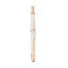 couleur limitée! jinhao 20 sakura résine presse rose or pince stylo plume rétractable ef f plume stylo avec convertisseur fournitures scolaires