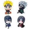 figurine de dessin animé naruto uzumaki naruto kakashi uchiha sasuke itachi, jouets mignons q, modèle d'action, 9cm