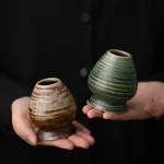 Support de fouet Matcha Vintage, dynastie des chansons japonaises, support Chasen en céramique avec spirale émaillée pour la cérémonie du thé Support de fouet Matcha Vintage, dynastie des chansons japonaises, support Chasen en céramique avec spirale émaillée pour la cérémonie du thé