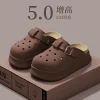 sandales d'été pour femmes, pantoufles de nuage légères à plateforme classique, pour l'intérieur et l'extérieur, loisirs en plein air, plage, jardin, nouvelle collection 2025
