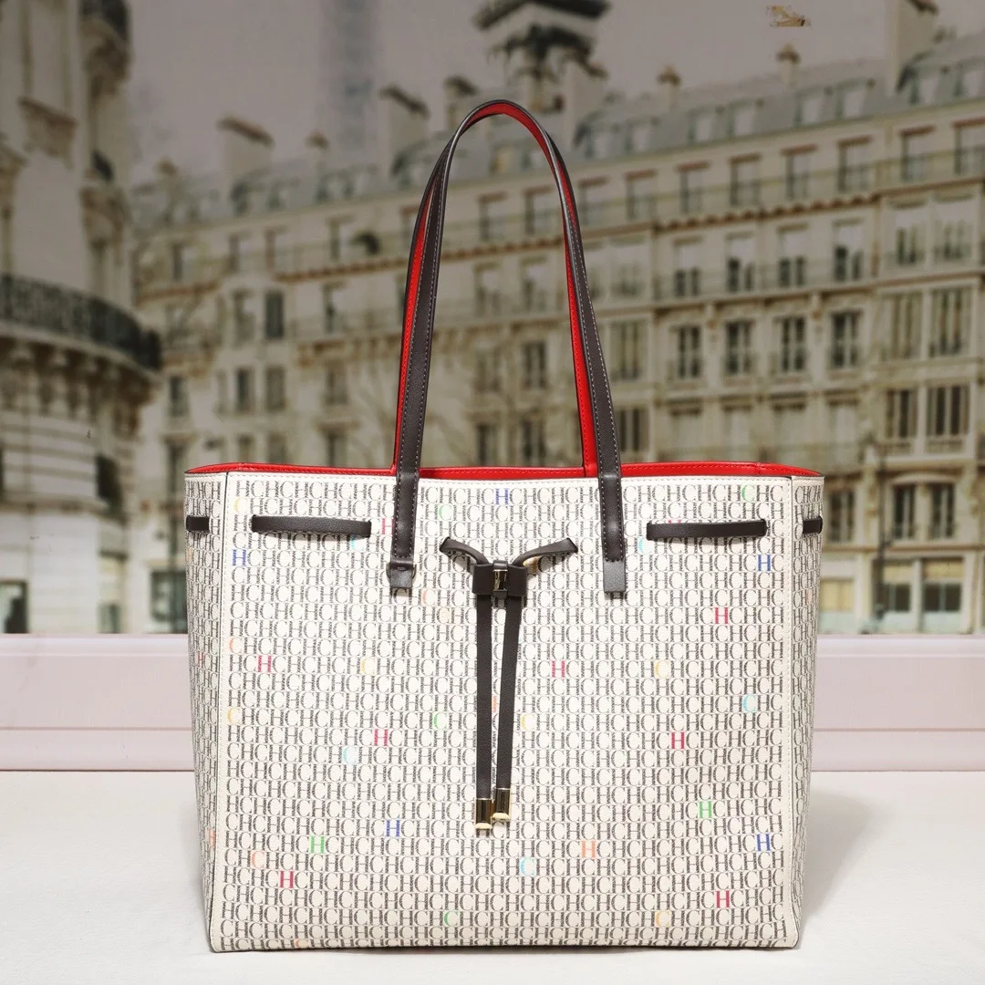 2025 sac fourre tout à cordon pour femme, sac à bandoulière avec lettres imprimées à la mode, sac à main décontracté et à bandoulière 2025 sac fourre tout à cordon pour femme, sac à bandoulière avec lettres imprimées à la mode, sac à main décontracté et à bandoulière