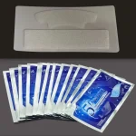 7 paires 5D Gel bandes de blanchiment des dents bande de soin d&rsquo;hygiène buccale fausses dents placages dentiste Seks blanchir Gel placages dentaires