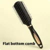 peigne antistatique à airbag, massage en plastique, brosse à cheveux antistatique, soins pratiques, masseur de tête de spa, peigne à cheveux bouclés pour la maison