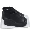 2025 été nouvelle mode bout ouvert sexy pente talon fond épais décontracté simple grandes femmes sandales à talons hauts 35 43