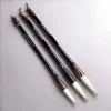 ensemble de pinceaux de calligraphie en bois, stylo pinceau de peinture de calligraphie chinoise, poils de belette en laine, jetée régulière, pinceau d'écriture, l, s, m, 6 pièces
