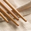 baguettes japonaises extra longues en bois de hêtre poli, nouilles alimentaires frites, baguettes antidérapantes, outils de cuisine