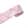 39bb cravate à carreaux roses jk girl scolaire uniforme pré lié collège bec collège