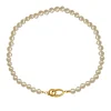 collier de perles simulées pour femmes, bijoux modernes, tempérament élégant, cadeaux féminins, accessoires de conception simple, tendance, nouveau, 2023