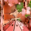 robotime rolife sakura – kits de maquettes de maison dans les arbres, puzzle 3d en bois, décoration de maison, cadeau pour femmes, filles et garçons pour adultes