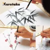 japon kuretake zig menso pinceau de calligraphie dessiniste, peinture à l'aquarelle, dessin de ligne de bande dessinée et illustration, pointe de cheveux mixte