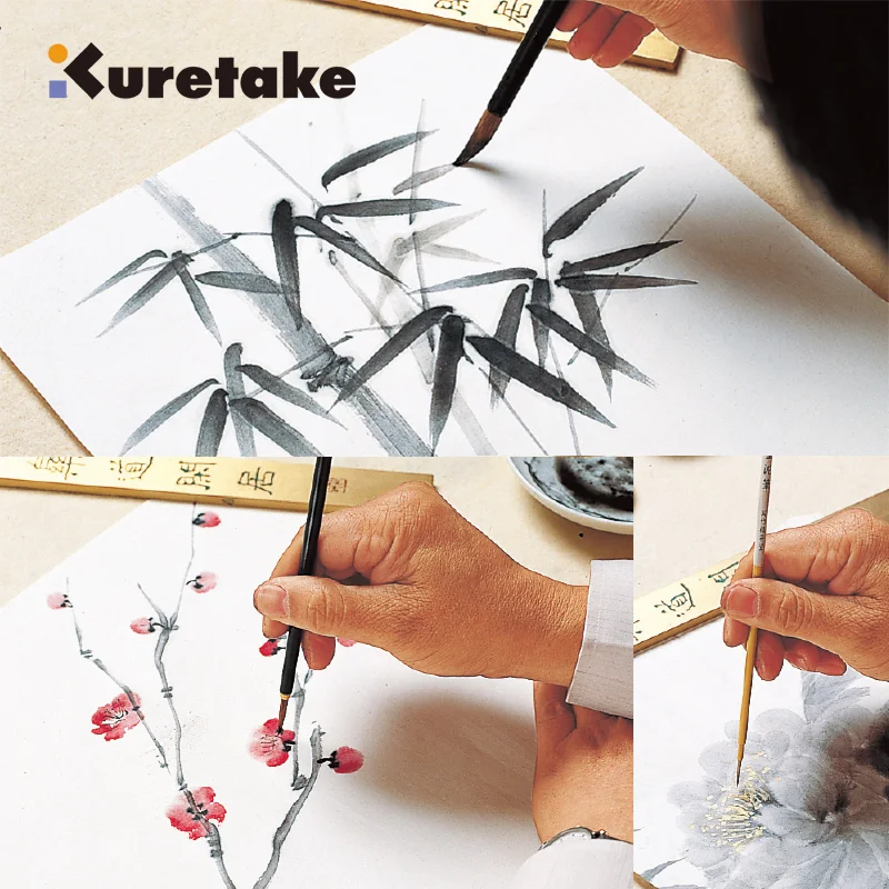 japon kuretake zig menso pinceau de calligraphie dessiniste, peinture à l'aquarelle, dessin de ligne de bande dessinée et illustration, pointe de cheveux mixte japon kuretake zig menso pinceau de calligraphie dessiniste, peinture à l'aquarelle, dessin de ligne de bande dessinée et illustration, pointe de cheveux mixte