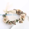 652f boho flower hair garland crown band band avec ruban fashion femmes floral couronne cheveux pour les photos fête