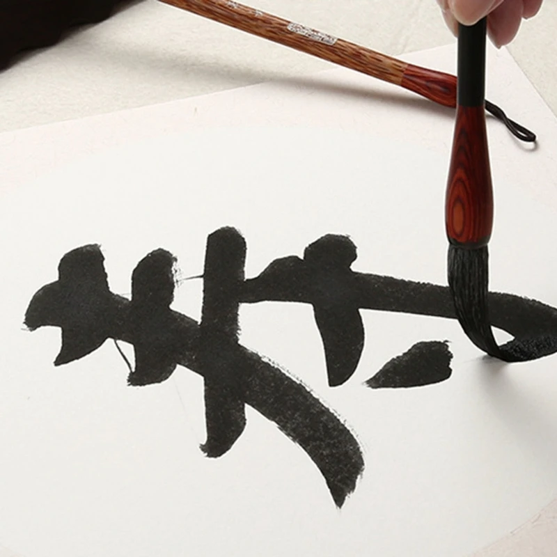 brosse à cheveux en forme de trémie, pour la pratique de la calligraphie chinoise brosse à cheveux en forme de trémie, pour la pratique de la calligraphie chinoise